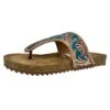 Tan & Turquoise Tooled Darla Sandals By Very G -Shoe Promotion Store Screenshot2023 05 26081133