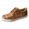 Twisted X Women's Plaid Cork Kicks -Shoe Promotion Store WCA0032.01