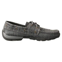 Twisted X Women's Distressed Charcoal Driving Moc -Shoe Promotion Store WDM0102 RT 510x700 1