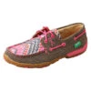 Twisted X Women's Pink Echo Driving Moc -Shoe Promotion Store WDM0132