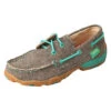 Twisted X Youth Dust & Turquoise ECO Driving Moc -Shoe Promotion Store YDM0040 AG 510x700 510x700 1