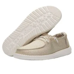 Heydude Hey Dude Wendy Sparkling Beige 10 Heydude Hey Dude Wendy Sparkling Beige -Shoe Promotion Store beige3