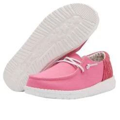 Heydude Hey Dude Youth Wendy Funk Fuxia -Shoe Promotion Store fuxia3