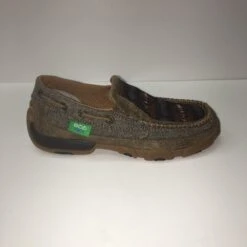 WE Exclusive ~ Twisted X Kid's Grey Aztec Slip On Mocc -Shoe Promotion Store image 123923953 4 48785799 670d 4ae9 a609 62685a8d84b8