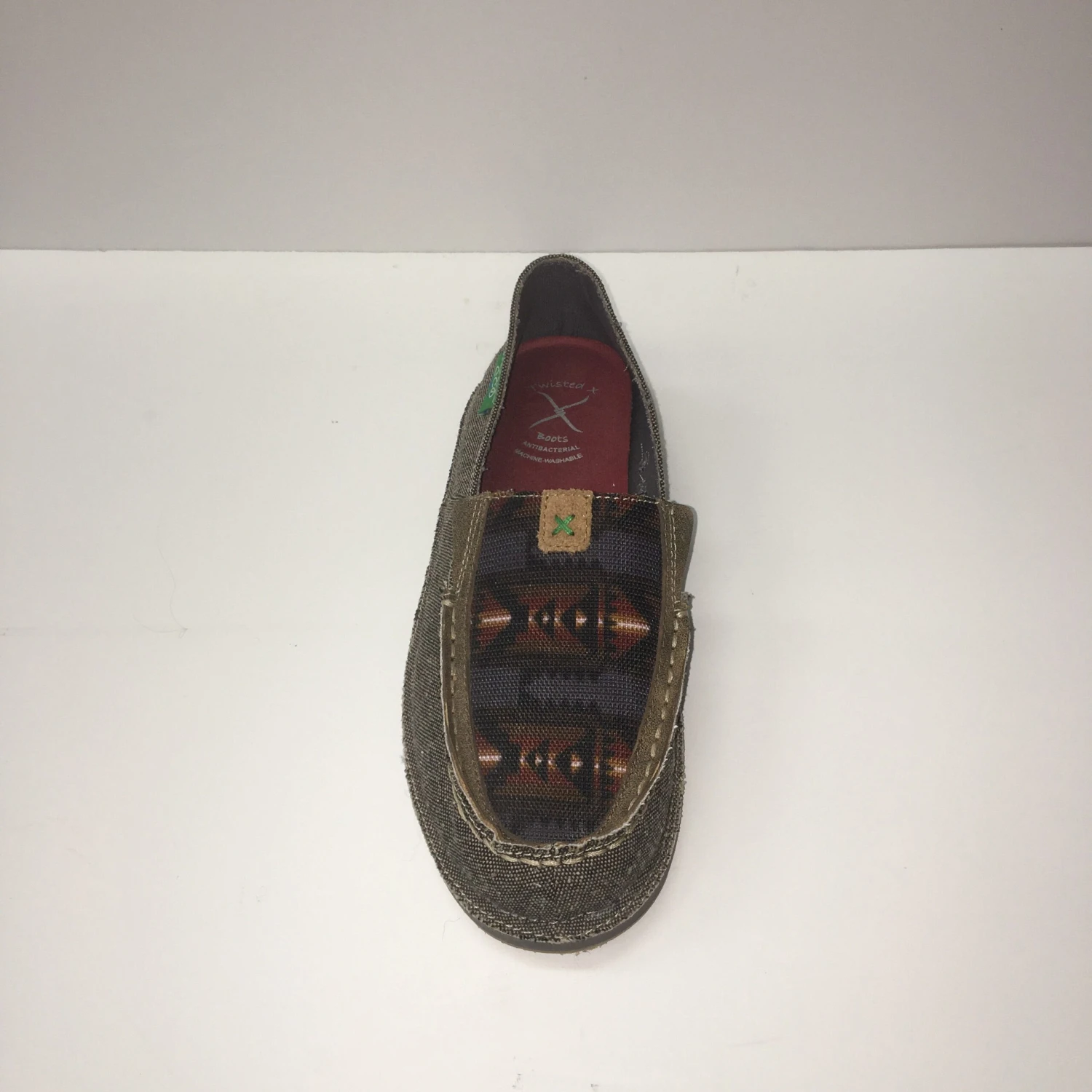 WE Exclusive ~ Twisted X Women's Grey Aztec Loafer Slip-On Moc 8 WE Exclusive ~ Twisted X Women's Grey Aztec Loafer Slip-On Moc - Image 6