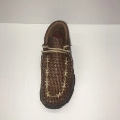 WE Exclusive~ Twisted X Kid's Brown Tooled Barbwire Driving Moc -Shoe Promotion Store image 123923953 8 52a11a20 2bc9 4e8f 925e 43aea15fd51a