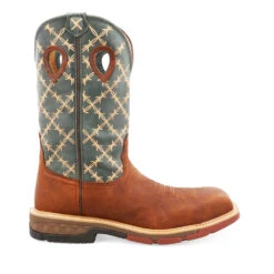 Twisted X Men's Composite Pull-On Work Boot-Green/Cream Top -Shoe Promotion Store media 1000x af778717 cf0c 4c8c a693 207e133c545c