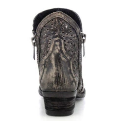 Corral Boots Corral's Circle G Brand- Black And Grey Shorty Boots -Shoe Promotion Store q0001 4