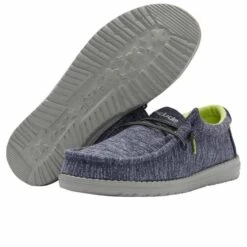 Heydude Hey Dude Youth Wally Stretch Navy -Shoe Promotion Store youthnavy5 5fb75651 3ca7 4067 9807 732ec20e3e26